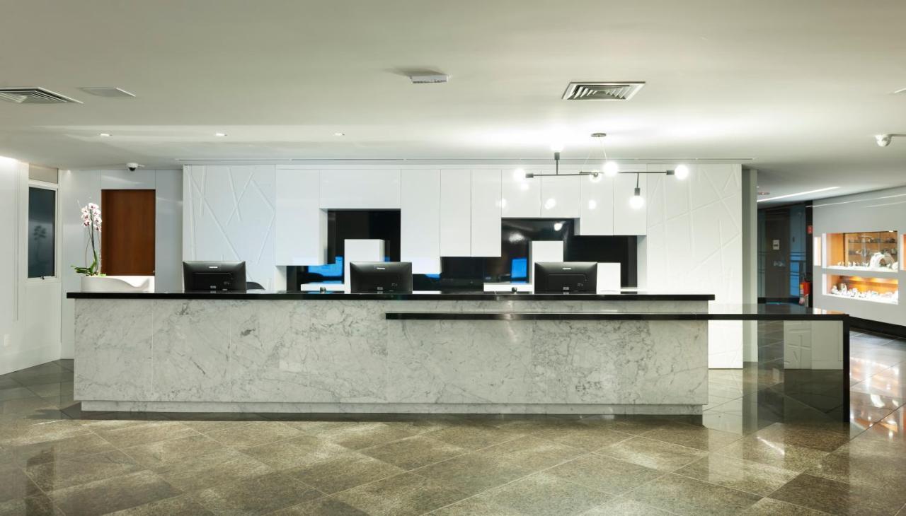 ויטוריה Hotel Senac Ilha Do Boi מראה חיצוני תמונה Reception desk at the hotel