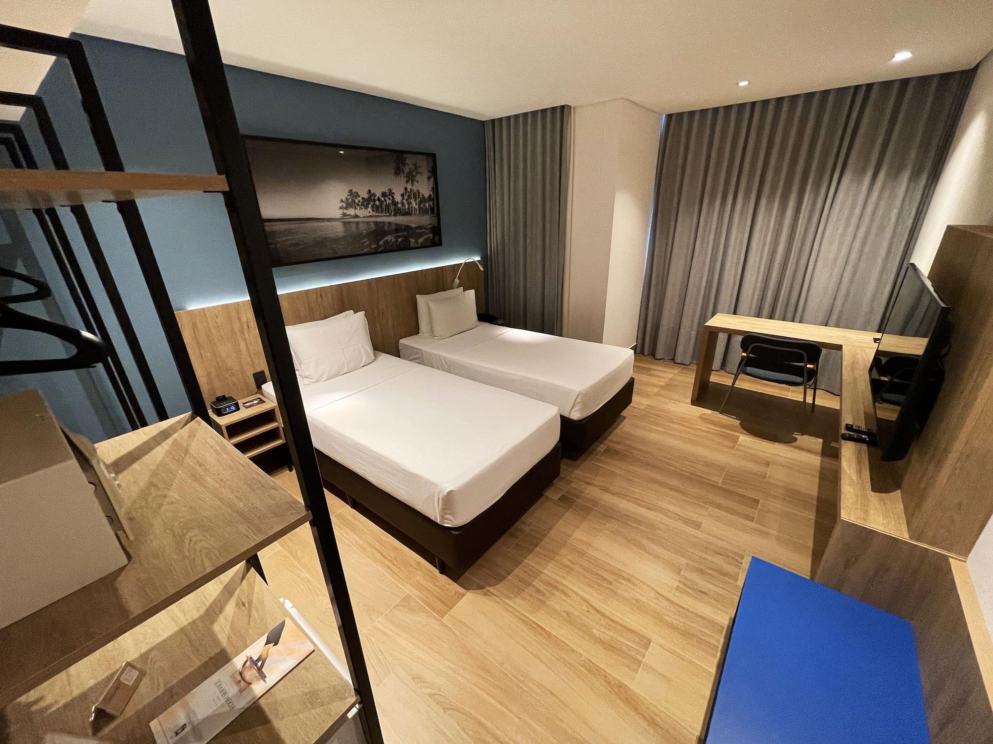 ויטוריה Hotel Senac Ilha Do Boi מראה חיצוני תמונה A room at the hotel